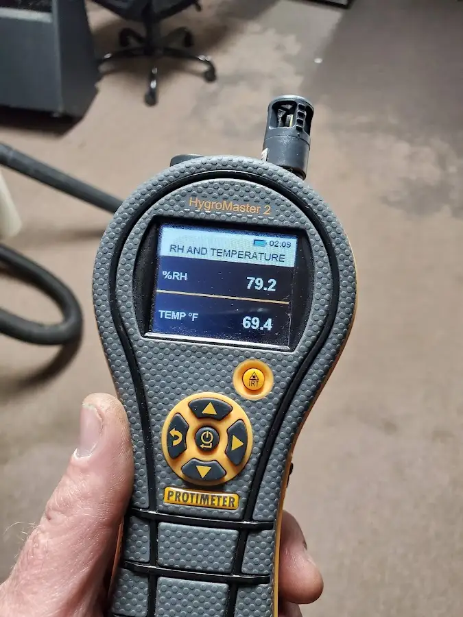 Moisture meter humidity assessment for Fire & Smoke Damage Restoration in Turlock